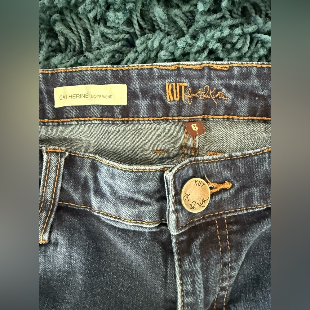 Kut From The Kloth Catherine Boyfriend Women's Jeans Size 6 - Picture 4 of 13